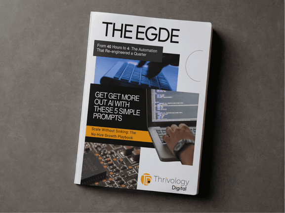 Thrivology Digital AI prompts guide - free resource for UK small businesses